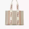 Bolso tote Woody en lino Bolso tote Woody en lino