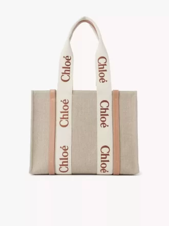 Bolso tote Woody en lino