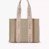 Bolso tote Woody en lino