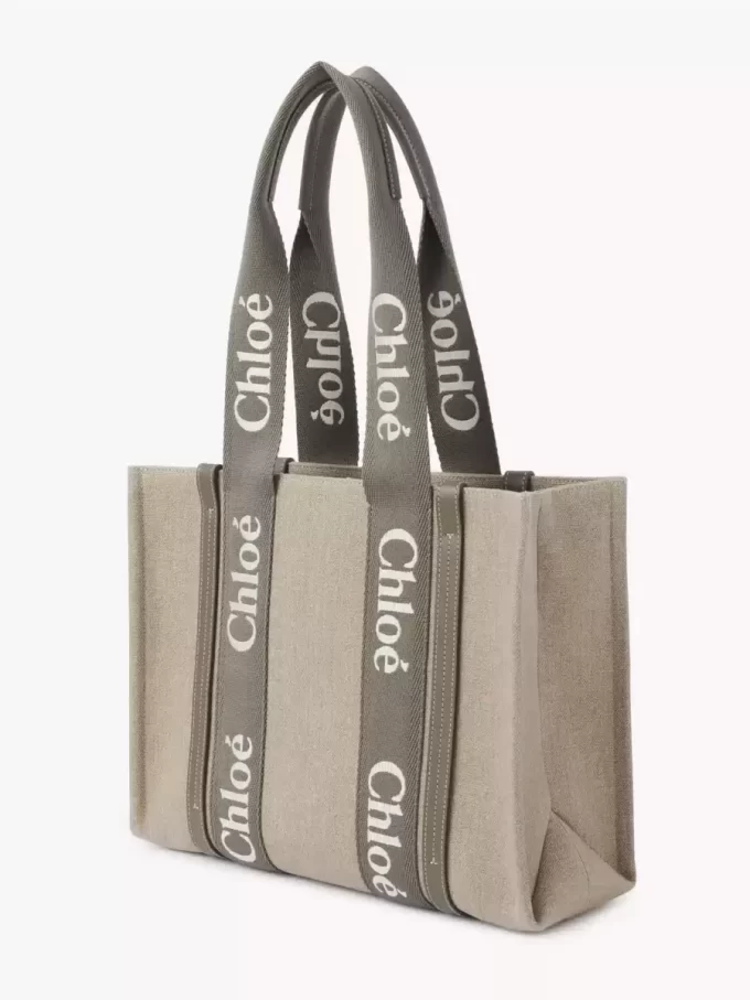 Bolso tote Woody en lino Bolso tote Woody en lino