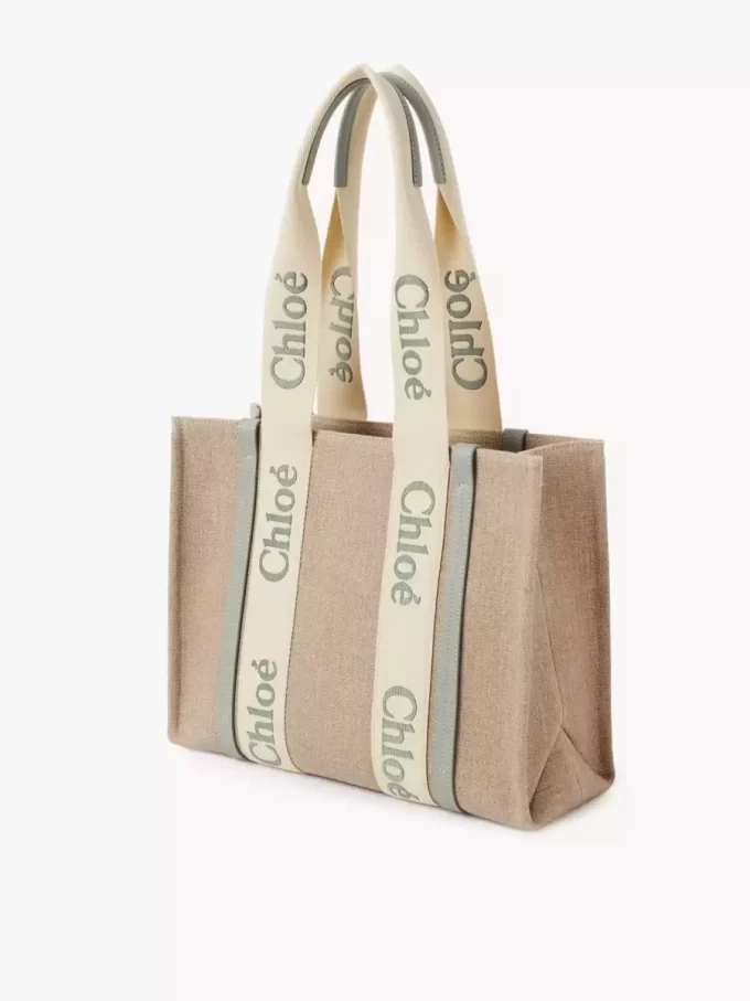 Bolso tote Woody en lino Bolso tote Woody en lino