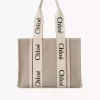 Bolso tote Woody en lino