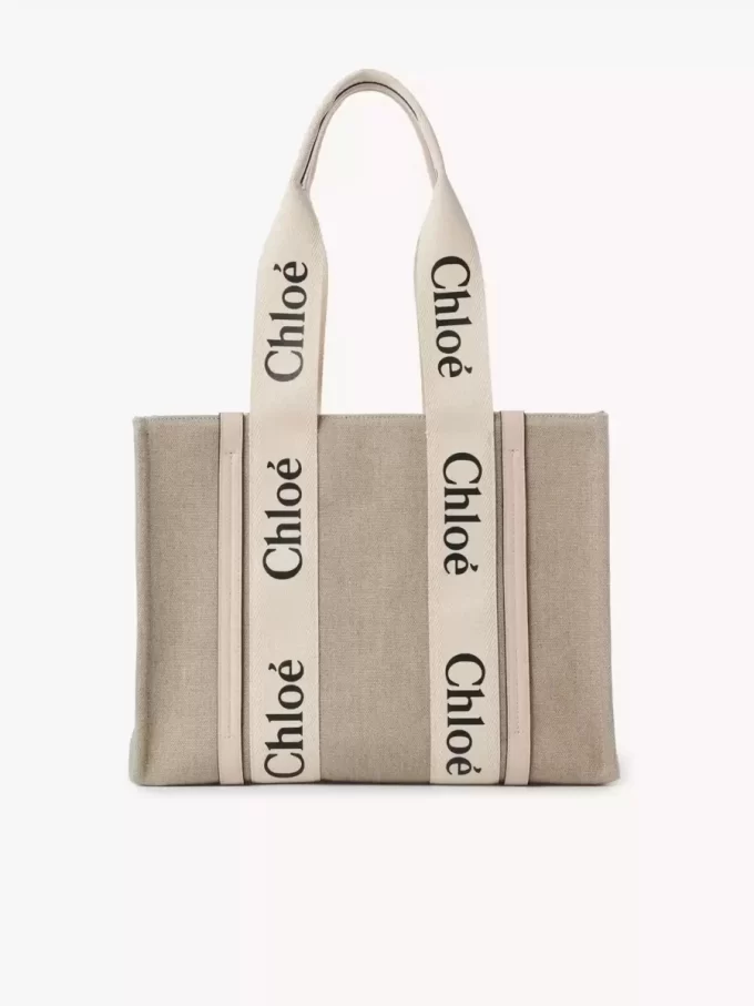 Bolso tote Woody en lino