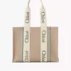 Bolso tote Woody en lino Bolso tote Woody en lino