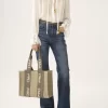 Bolso tote Woody en lino Bolso tote Woody en lino