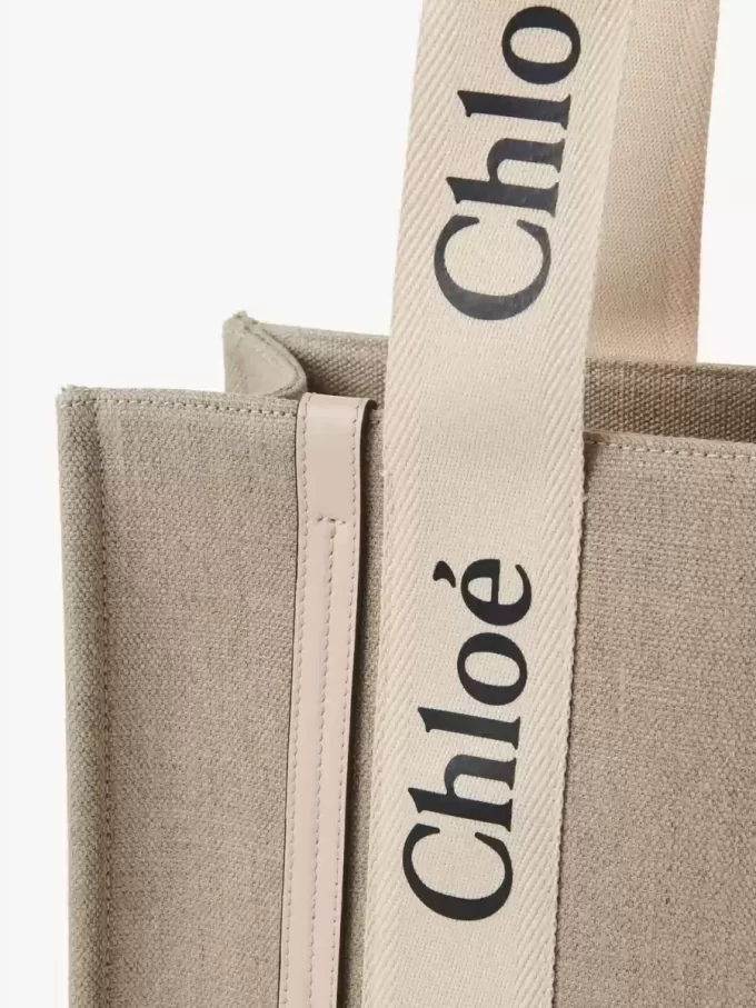 Bolso tote Woody en lino