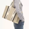 Bolso tote Woody en lino