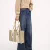 Bolso tote Woody en lino