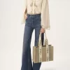 Bolso tote Woody en lino Bolso tote Woody en lino