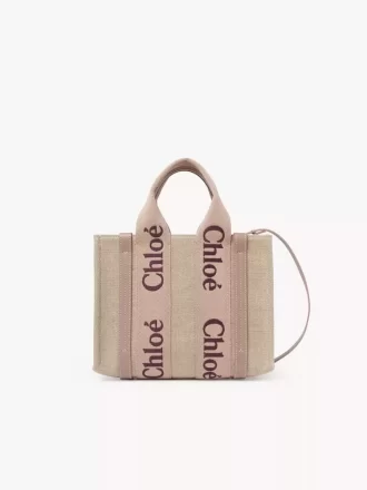 Bolso tote Woody pequeño en lino