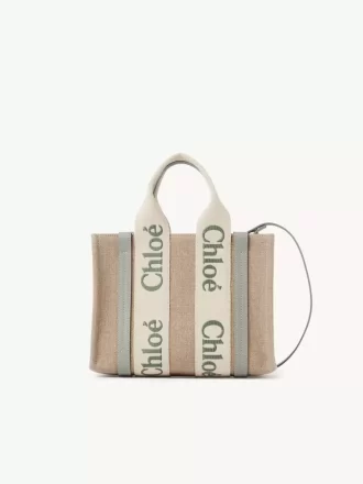 Bolso tote Woody pequeño en lino