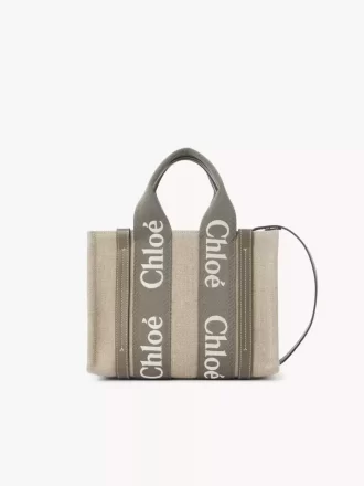 Bolso tote Woody pequeño en lino