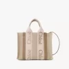Bolso tote Woody pequeño en lino