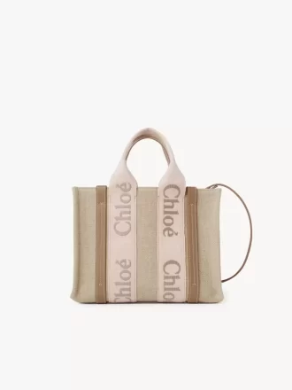 Bolso tote Woody pequeño en lino