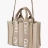 Bolso tote Woody pequeño en lino