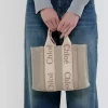 Bolso tote Woody pequeño en lino