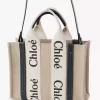 Bolso tote Woody pequeño en lino
