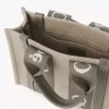 Bolso tote Woody pequeño en lino Bolso tote Woody pequeño en lino