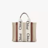 Bolso tote Woody pequeño en lino