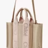 Bolso tote Woody pequeño en lino