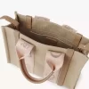 Bolso tote Woody pequeño en lino
