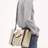 Bolso tote Woody pequeño en lino