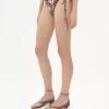 Braguita de bikini con estampado de rosas