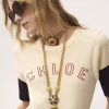 Camiseta ajustada con logotipo en algodón flameado