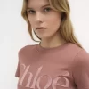 Camiseta ajustada de jersey de algodón