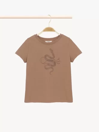 Camiseta con logotipo para niños