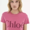 Camiseta de algodón con logo para bebé Camiseta de algodón con logo para bebé