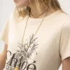 Camiseta de algodón con logo para bebé Camiseta de algodón con logo para bebé