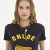 Camiseta de algodón con logo para bebé Camiseta de algodón con logo para bebé