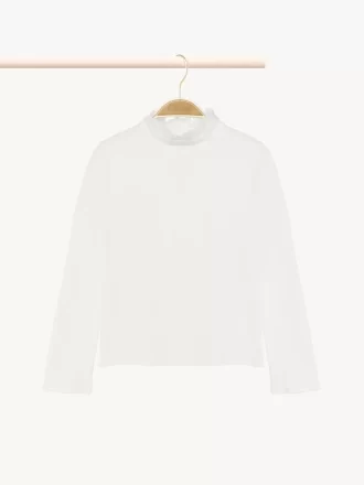 Camiseta de cuello alto para niños