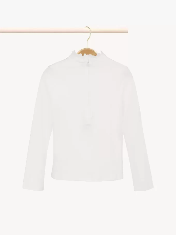Camiseta de cuello alto para niños