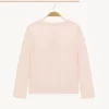 Camiseta de manga larga con logotipo para niños