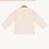 Camiseta de manga larga con logotipo para niños