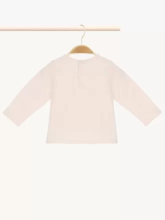 Camiseta de manga larga con logotipo para niños
