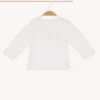 Camiseta de manga larga con logotipo para niños
