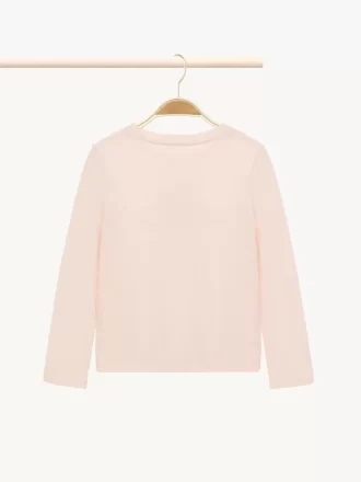 Camiseta de manga larga con logotipo para niños