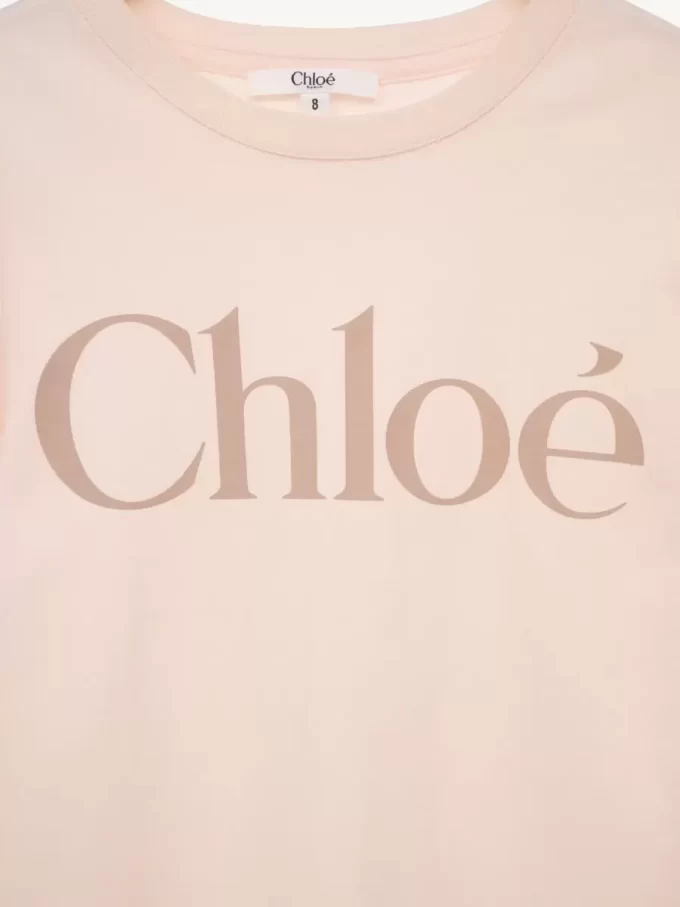 Camiseta de manga larga con logotipo para niños