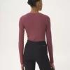 Camiseta henley de punto de lana merino Camiseta henley de punto de lana merino