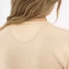 Camiseta henley en jersey de algodón Camiseta henley en jersey de algodón