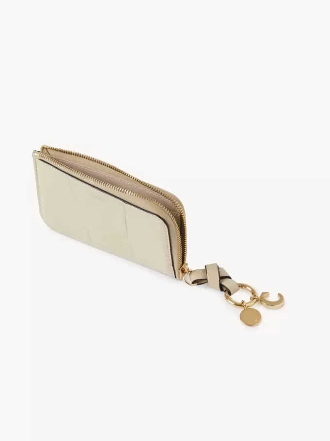 Cartera Alphabet en piel efecto cocodrilo Cartera Alphabet en piel efecto cocodrilo