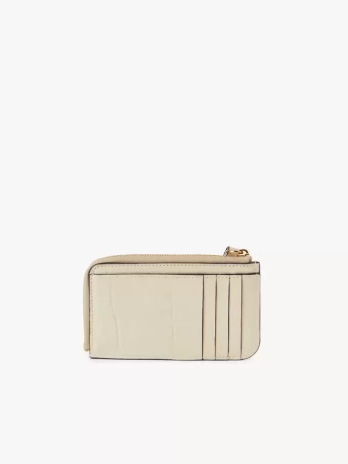 Cartera Alphabet en piel efecto cocodrilo Cartera Alphabet en piel efecto cocodrilo