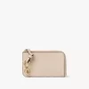 Cartera Alphabet en piel granulada