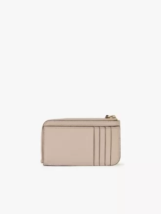 Cartera Alphabet en piel granulada
