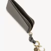 Cartera con alfabeto en piel brillante Cartera con alfabeto en piel brillante