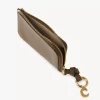 Cartera con alfabeto en piel brillante