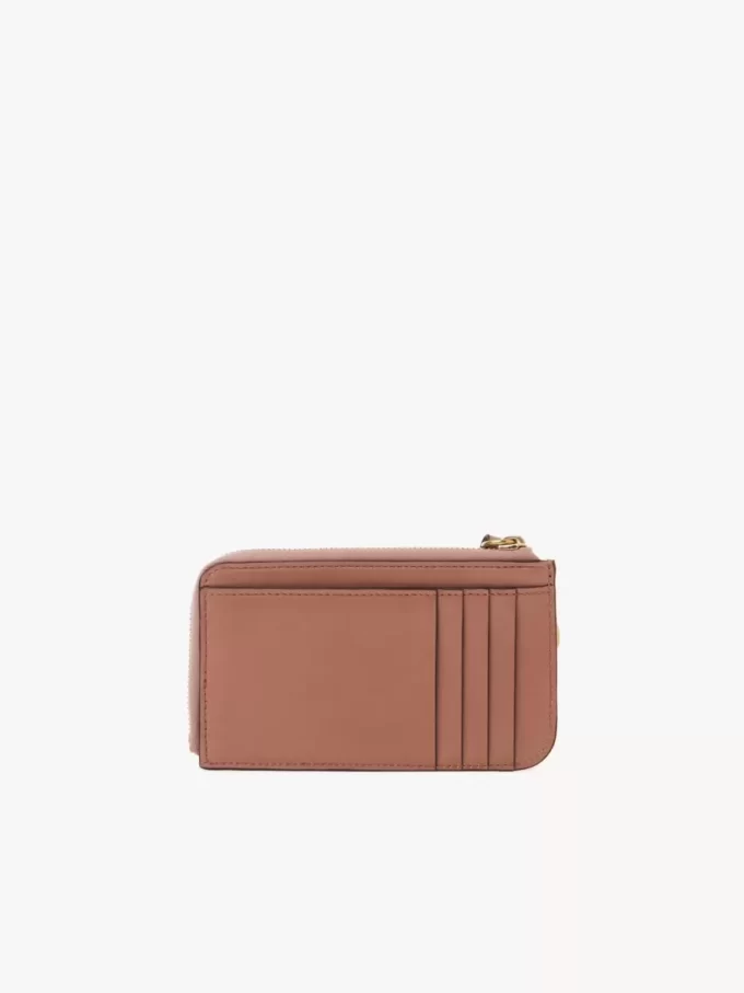 Cartera con alfabeto en piel brillante Cartera con alfabeto en piel brillante